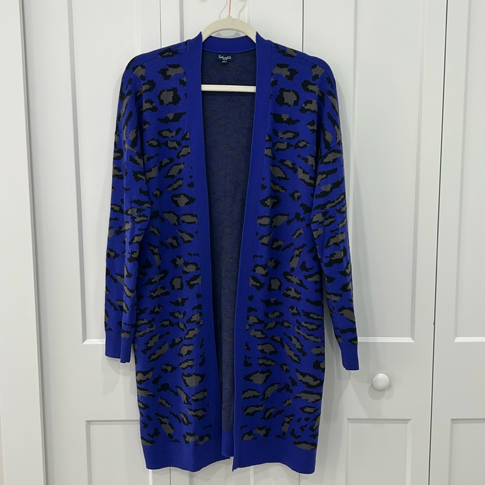 Splendid Animal Print Duster Size M.